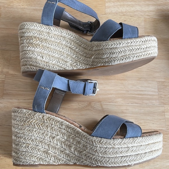 Sam Edelman wedge espadrille sandals - Picture 3 of 7